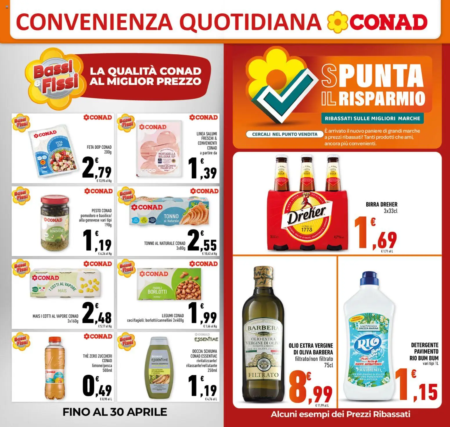 Volantino Conad del 11.03.2026 | Pagina: 20 | Prodotti: Olio, Tonno, Mortadella, Mais