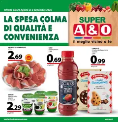 Anteprima del volantino A&O volantino Super valido a partire dal 20/08/2026