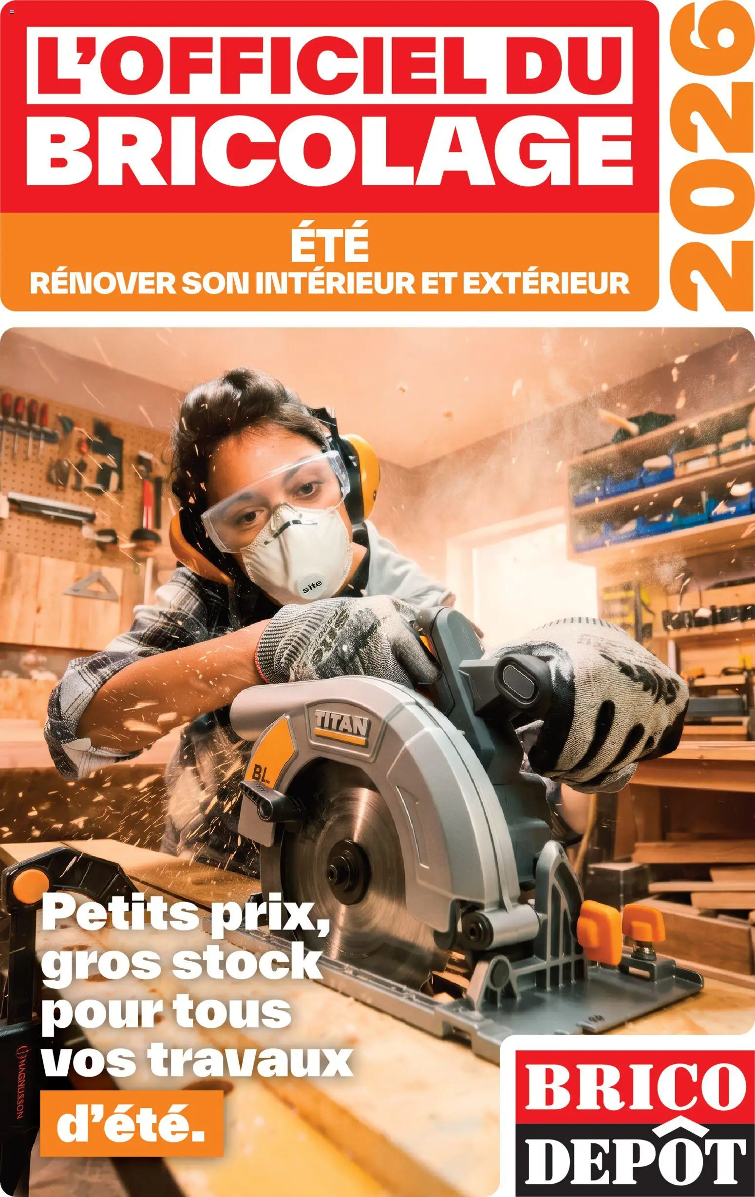 Brico Dépôt L'officiel du bricolage à partir du 16/06/2026 catalogue cover