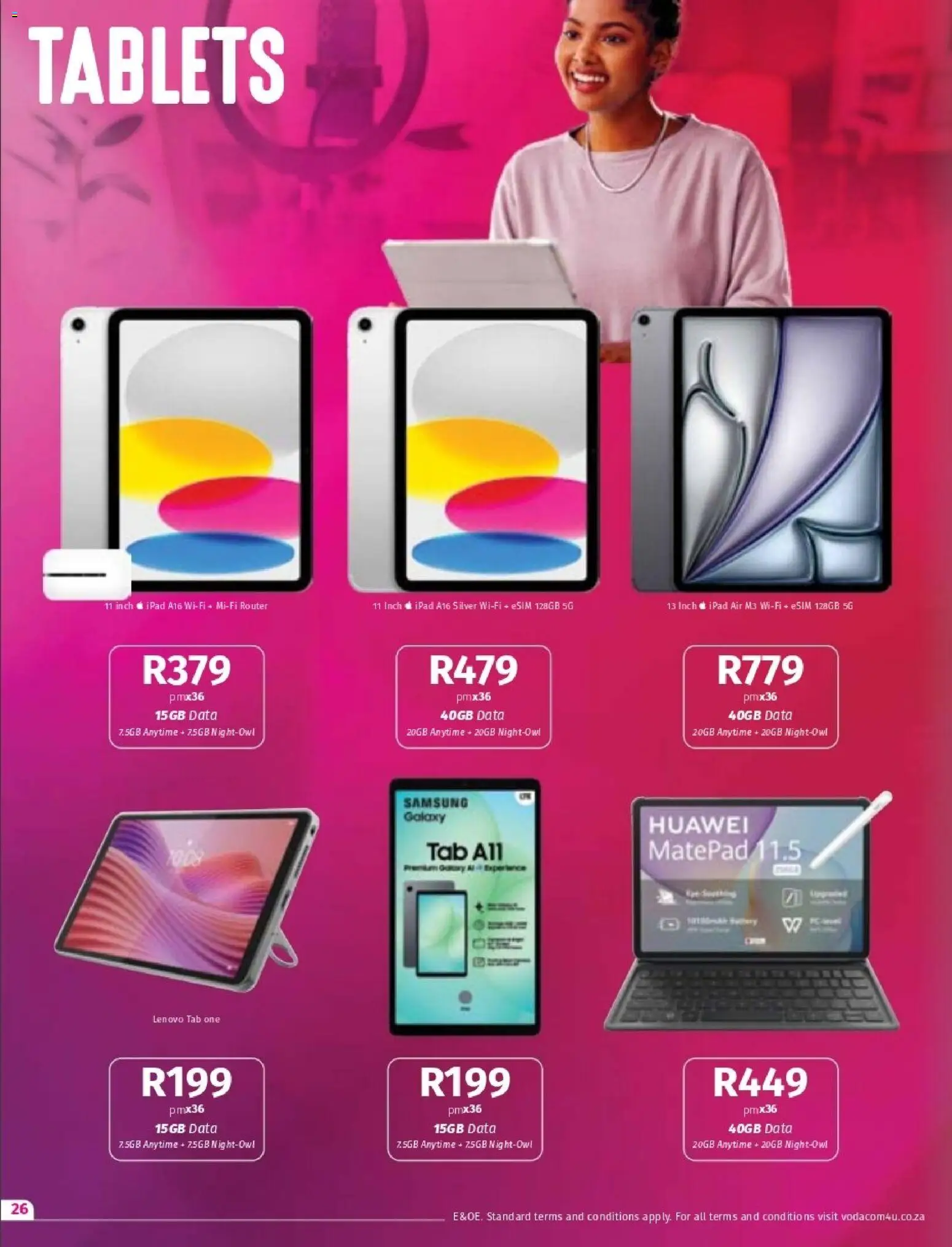 New Vodacom catalogue – valid from 09.06.2026 | Page: 26 | Products: Data, Router