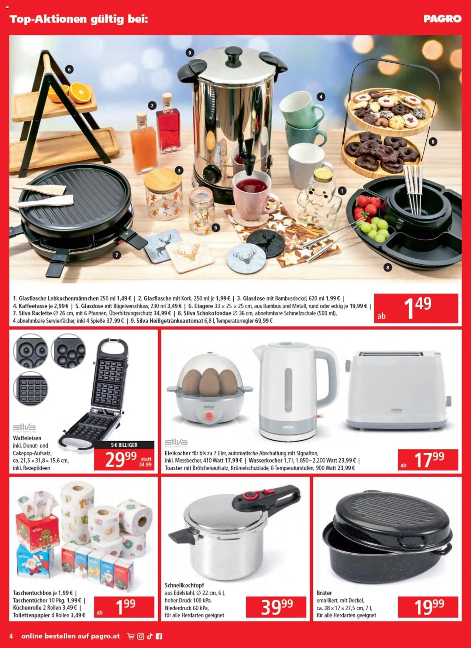 Libro Flugblatt gültig ab 22.10.2026 | Seite: 2 | Produkte: Wasserkocher, Toaster
