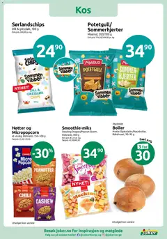 Forhåndsvisning av Potetgull/ Sommerhjerter, Maarud, 200/100 g gyldig fra 08.06.2026 | Side: 8 | Produkter: Смарт-годинник, Desk, Løk, Молочник