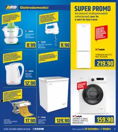 Anteprima del volantino ARD Discount volantino valido a partire dal 28/09/2026 | Pagina: 19 | Prodotti: Caraffa, Tagliatelle, Bollitore, Lasagne