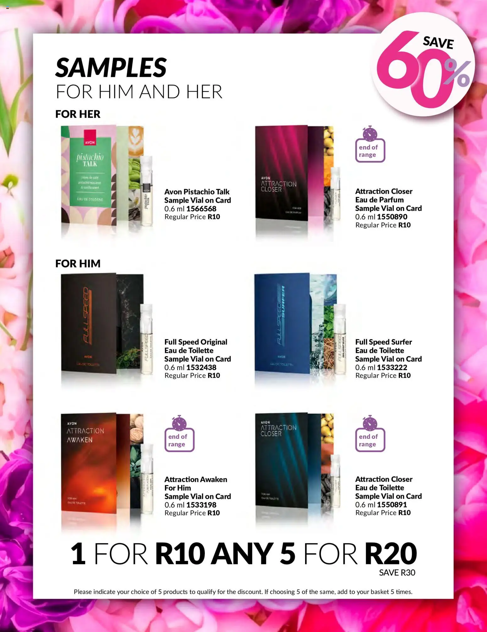 New Avon catalogue – valid from 22.05.2026 | Page: 10 | Products: Basket, Eau de toilette