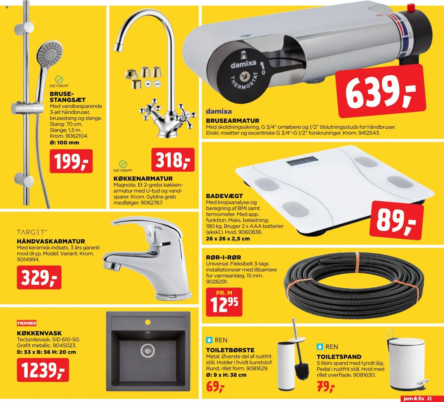 Jem & fix tilbudsavis – gyldig fra 17.05.2026 | Side: 25 | Produkter: Batterier