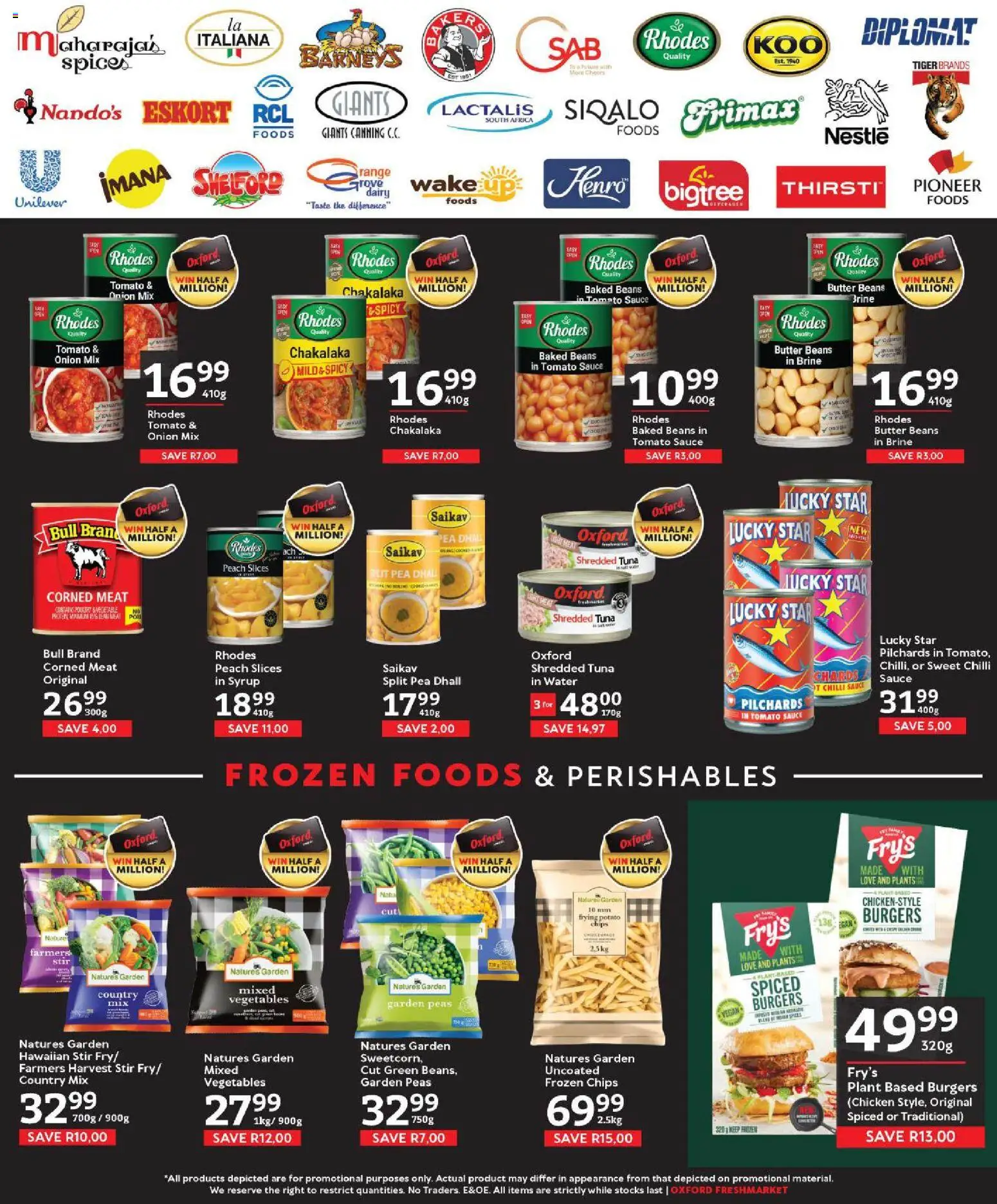 New Oxford Freshmarket catalogue – valid from 28/10/2026 | Page: 8 | Products: Beans, Butter, Chips, Vegetables