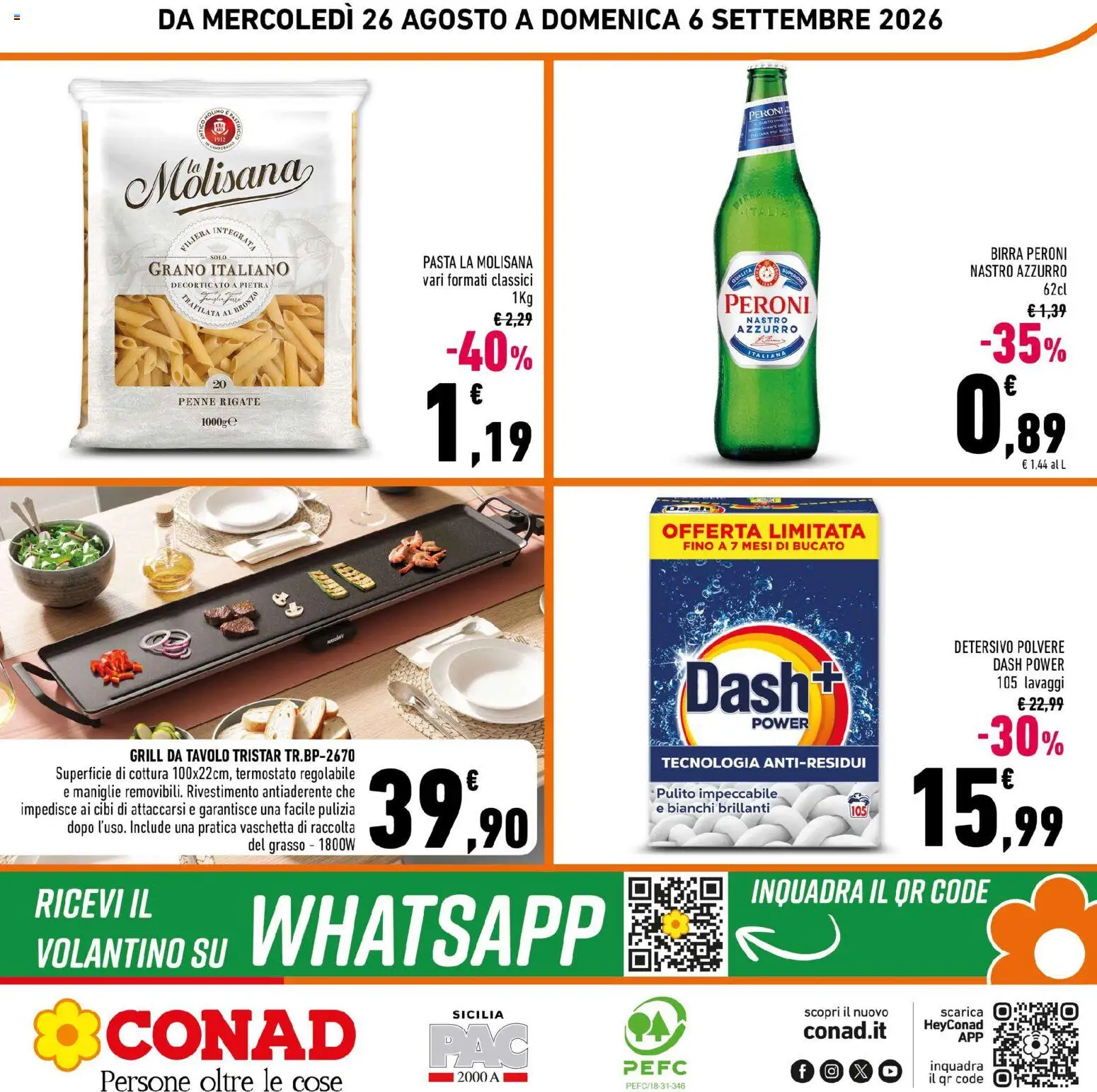 Volantino Conad del 26/08/2026 | Pagina: 32
