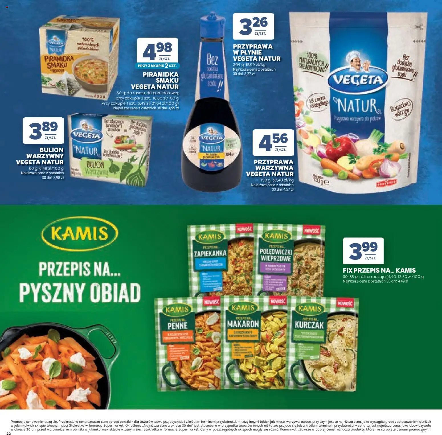Stokrotka gazetka - Dzień Matki i Dziecka od 21.05.2026 | Strona: 22 | Produkty: Kurczak, Stokrotka, Zapiekanka, Makaron