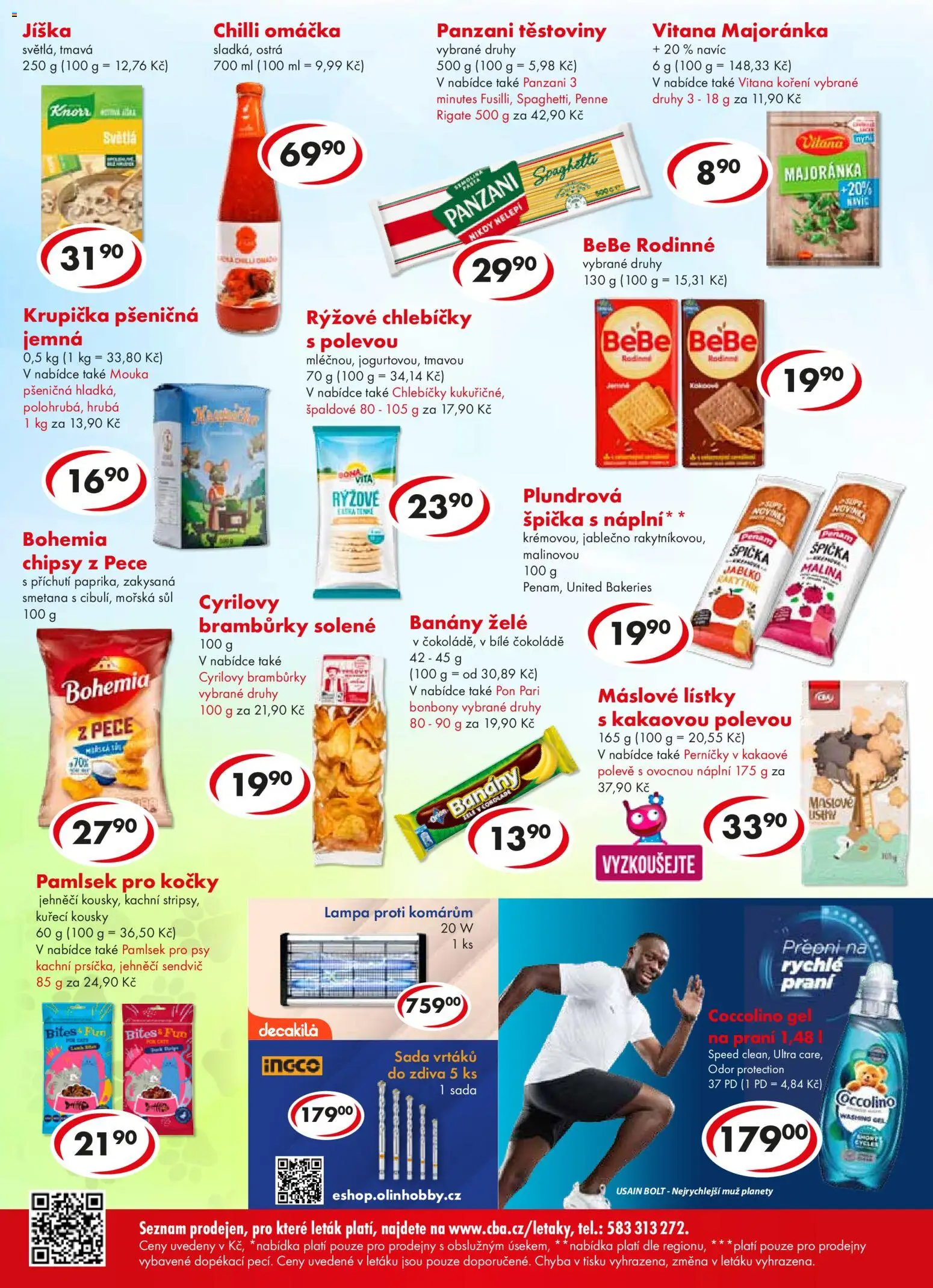 CBA leták od 10.06.2026 | Strana: 4 | Produkty: Smetana, Bramburky, Koření, Perníčky