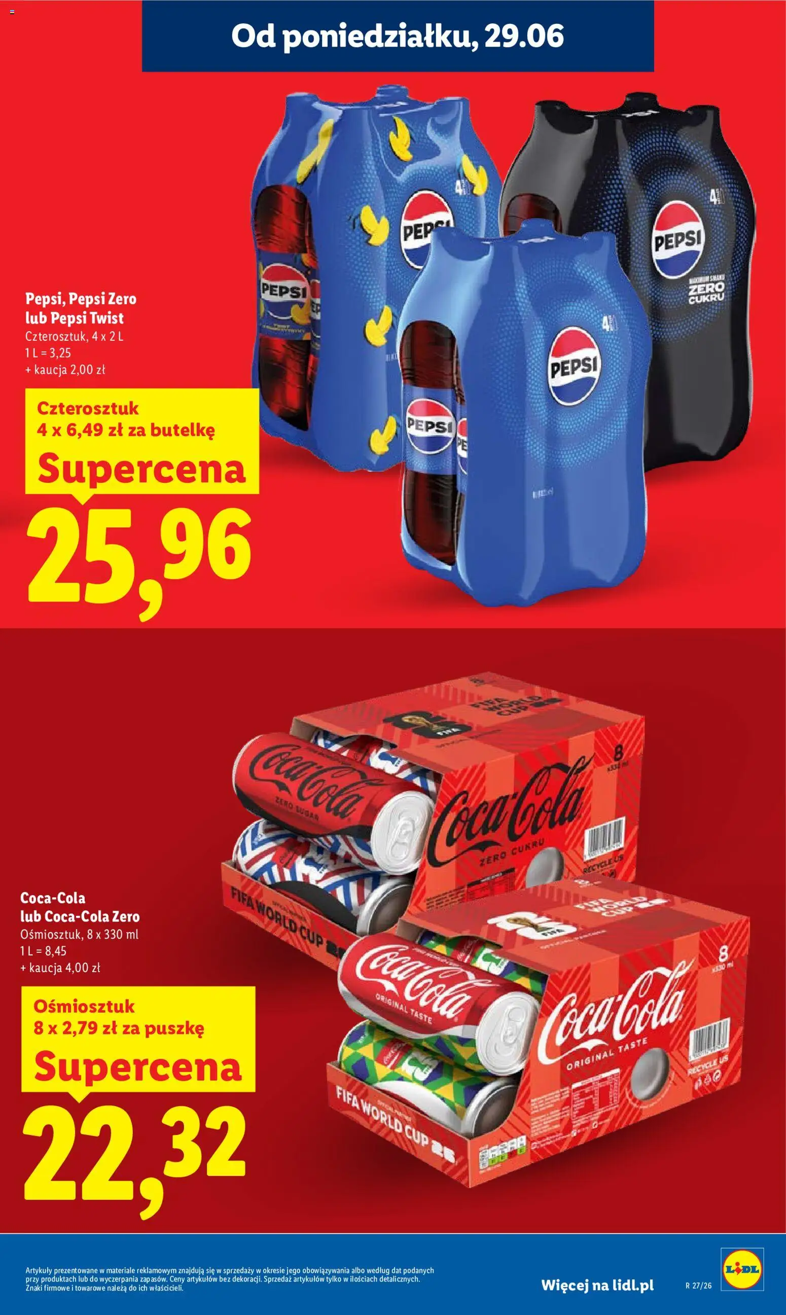Lidl Polsko leták od 29.06.2026 | Strana: 13 | Produkty: Pepsi, Pepsi Zero