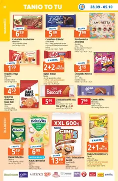Pogląd oferty "E.Leclerc gazetka - Tanio To Tu" - ważna od 28.09.2026 | Strona: 10 | Produkty: 7days, Baton, Banan, Ciastka
