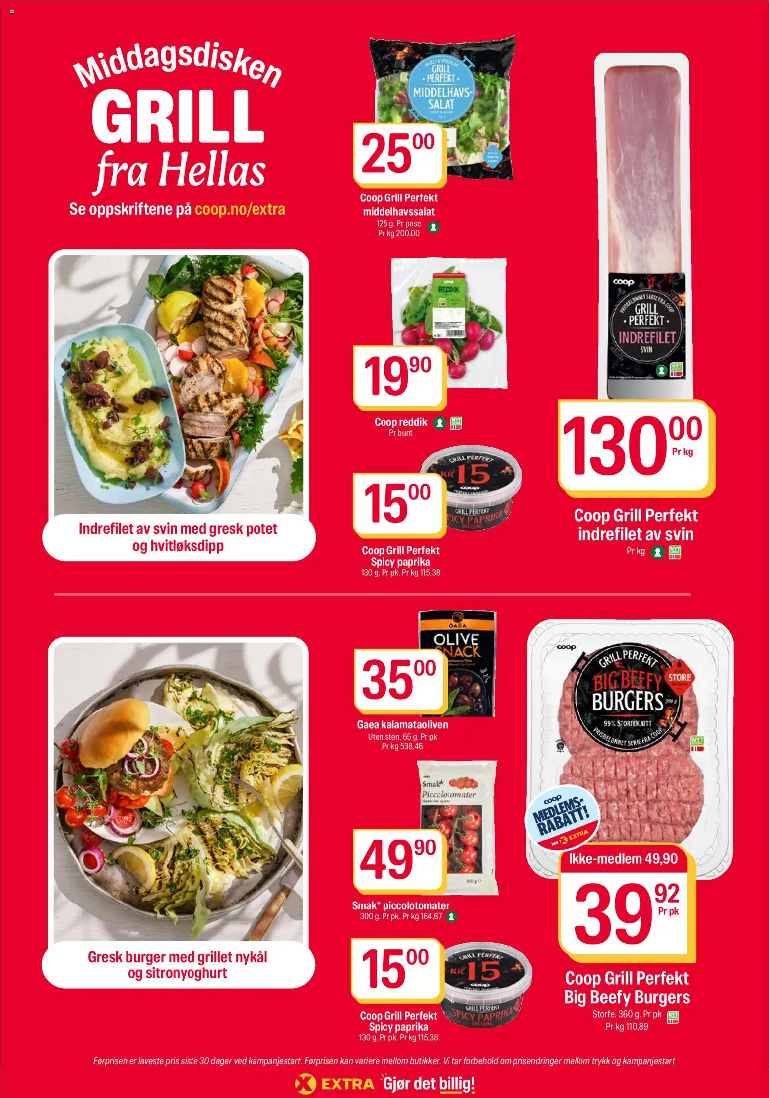 {H1} | Side: 5 | Produkter: Salat, Paprika, Grill, Reddik