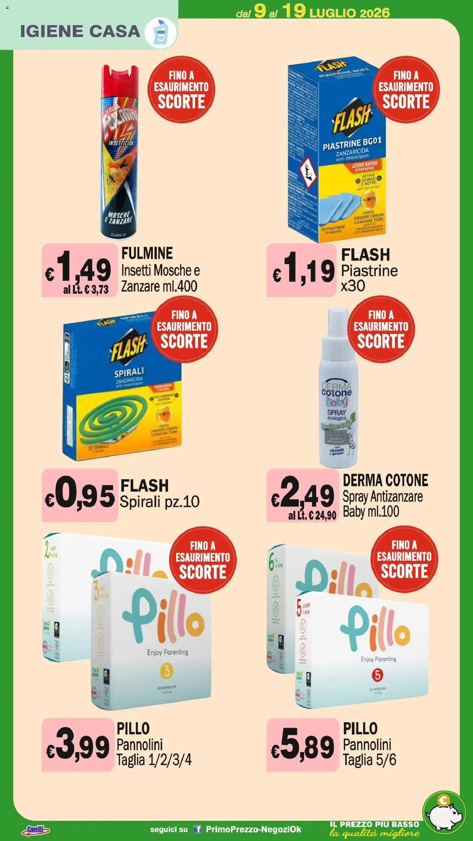 Volantino Primo Prezzo del 09/07/2026 | Pagina: 33