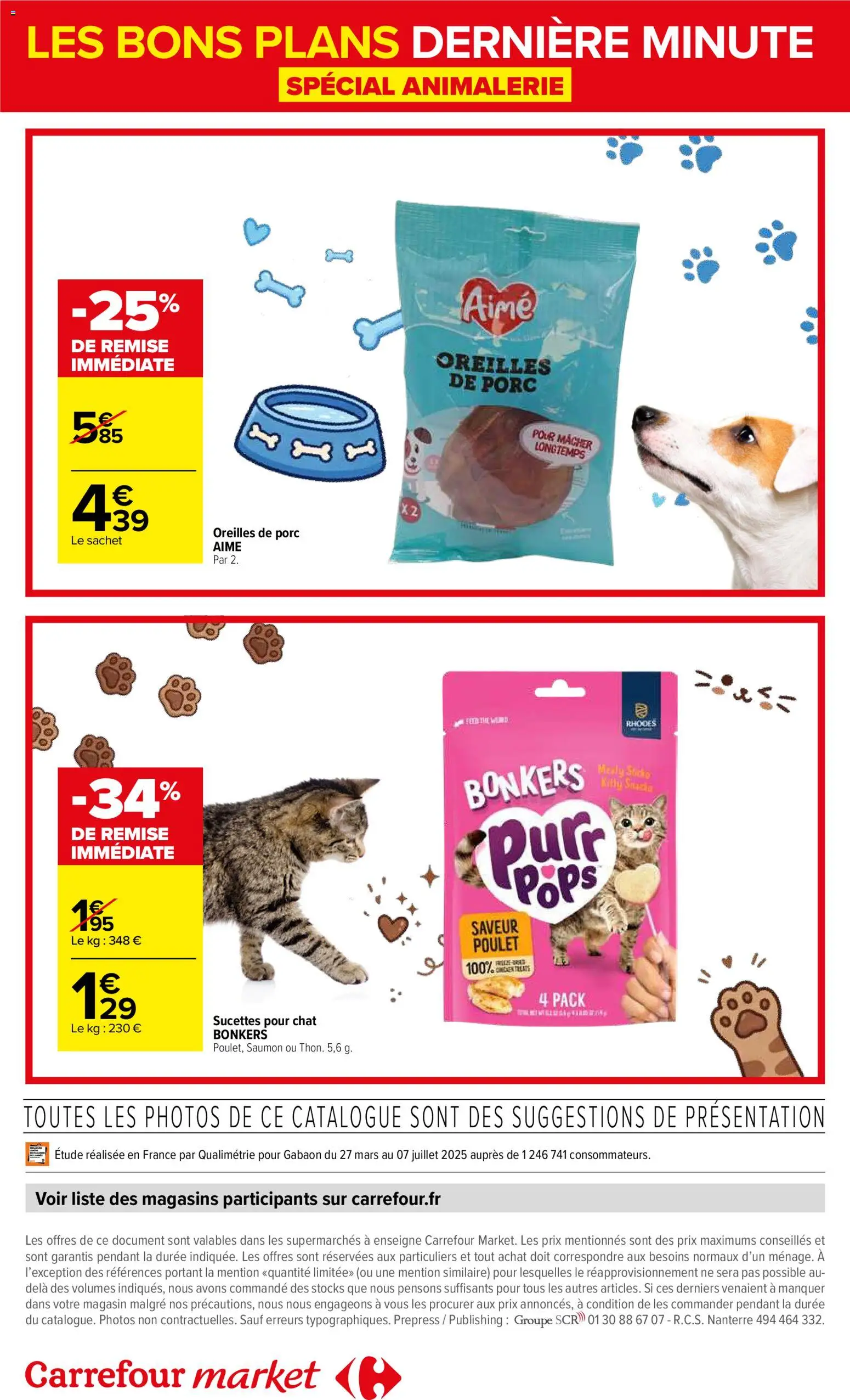 {H1} | Page: 2 | Produits: Sucettes, Poulet, Porc, Saumon