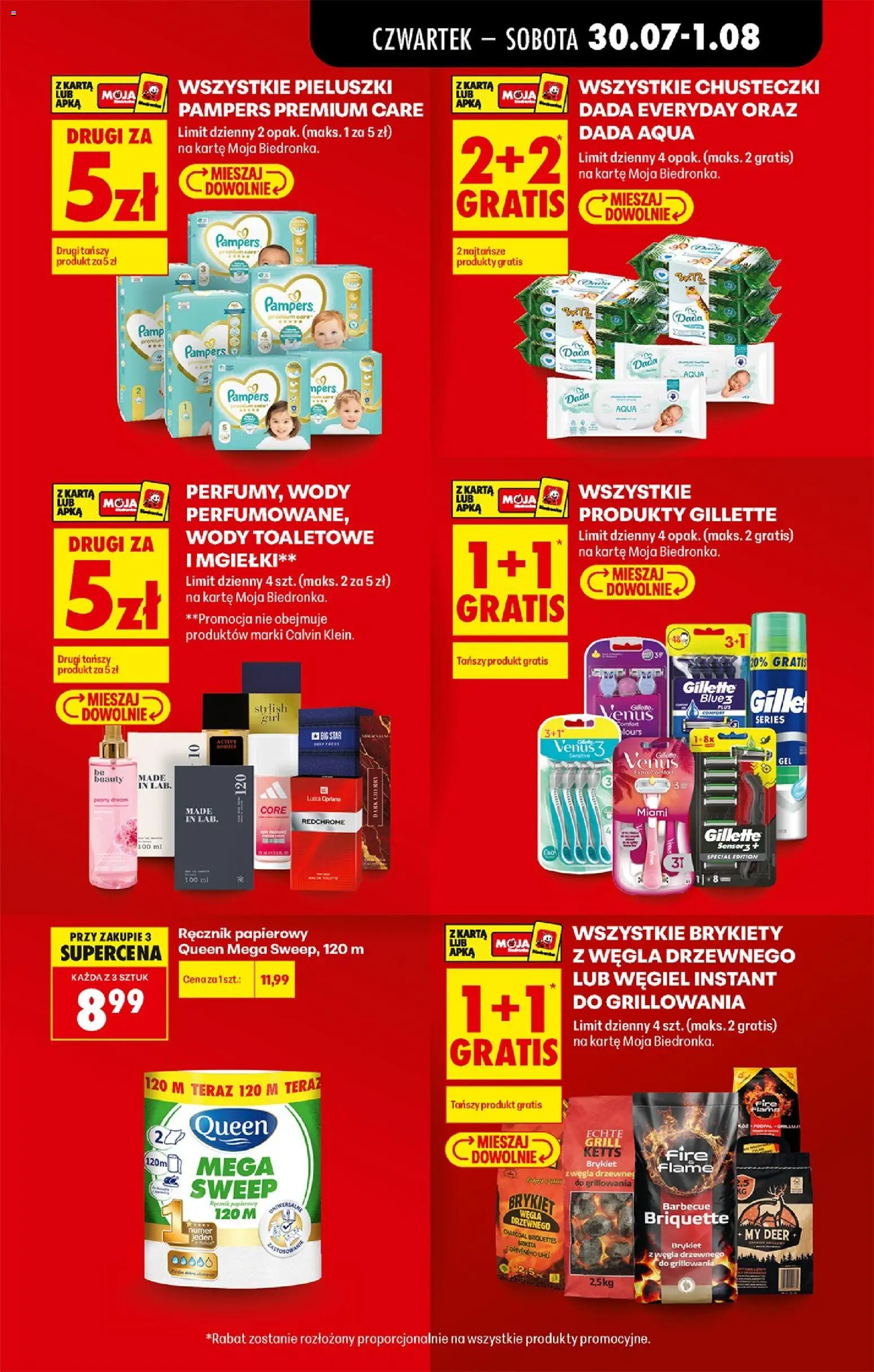 Biedronka Polsko leták - Codziennie niskie ceny od 30.07.2026 | Strana: 21 | Produkty: Pampers, Pampers Premium Care
