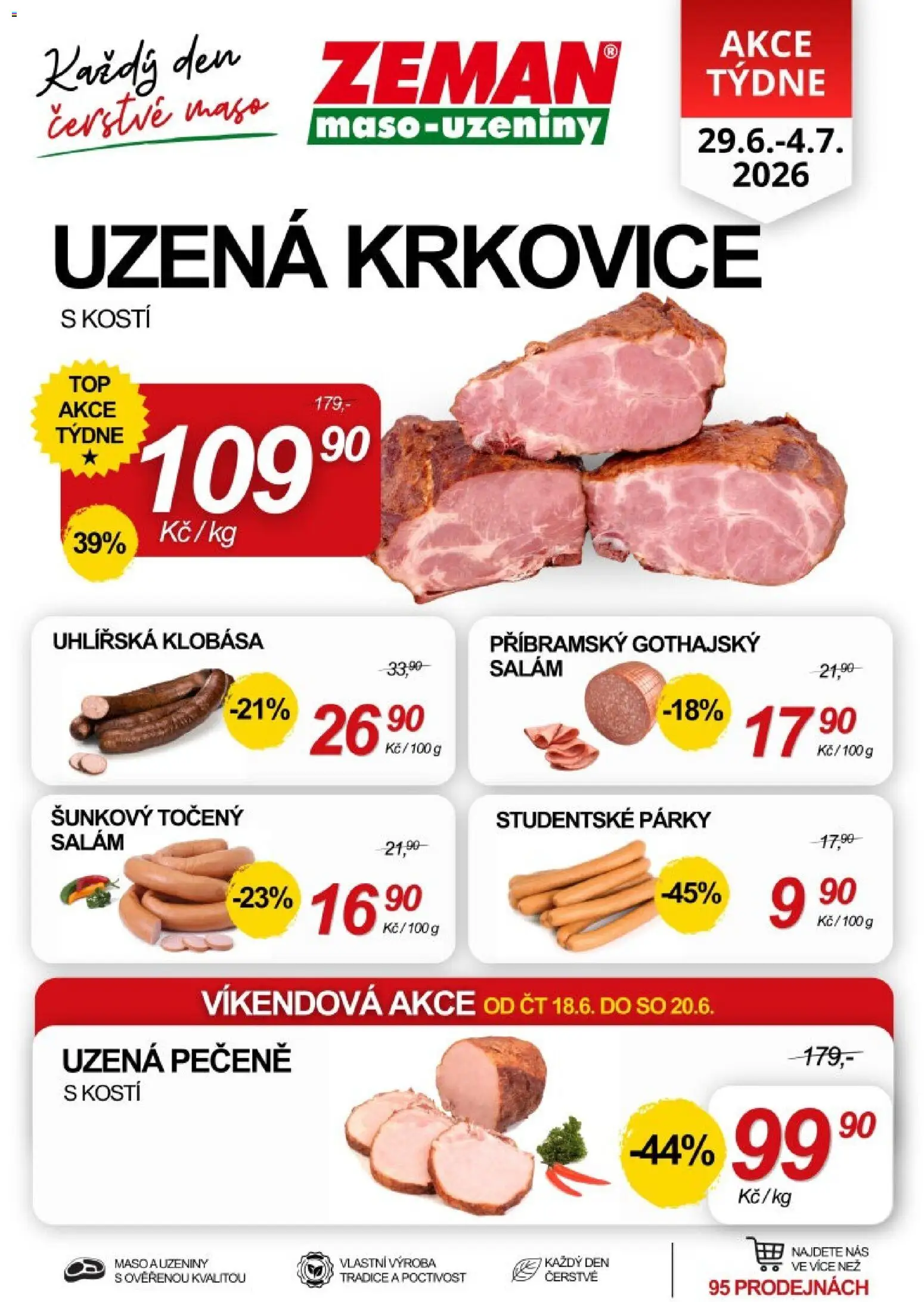 Prodejny Zeman leták od 29.06.2026 | Strana: 1