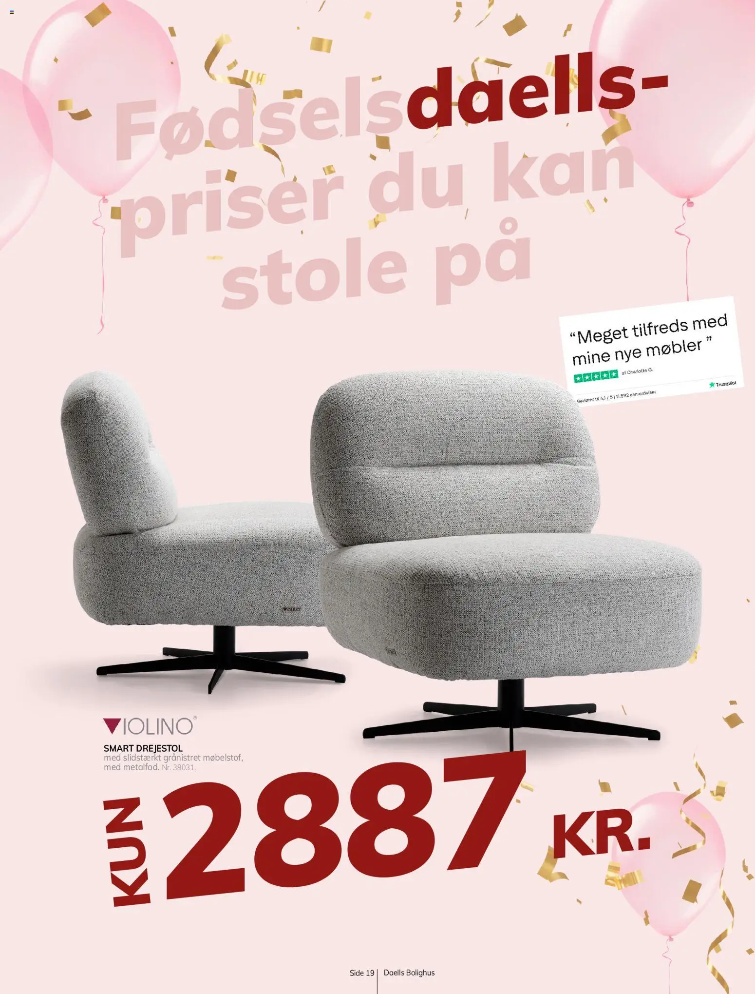 Daells Bolighus tilbudsavis – gyldig fra 29/10/2026 | Side: 19
