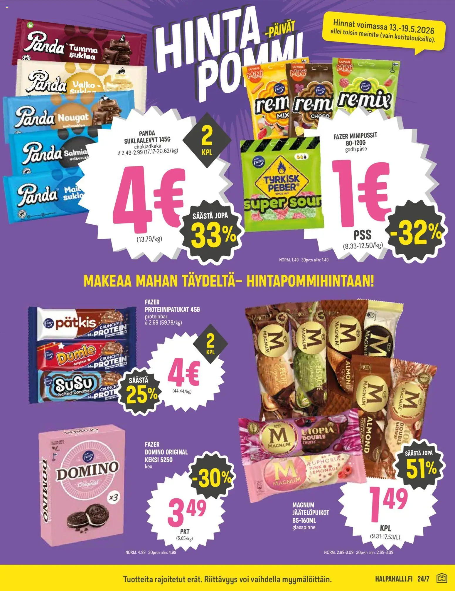 Halpa Halli tarjoukset – voimassa 13.05.2026 alkaen | Sivu: 5