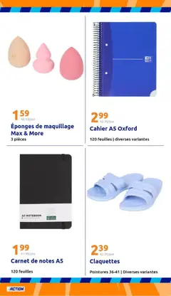 Action - Prévisualisation de Action catalogue valide à partir de 20.05.2026 | Page: 21 | Produits: Maquillage, Notebook