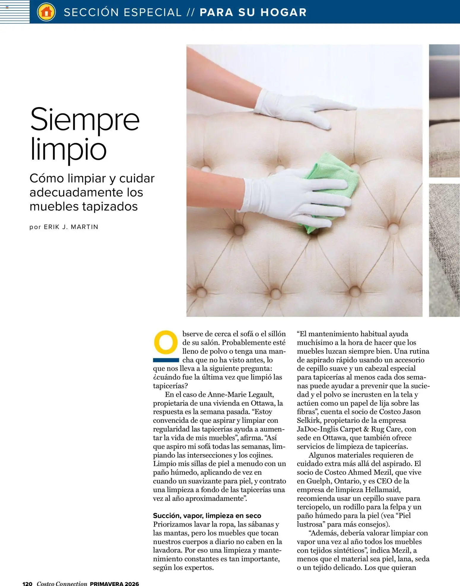 Costco catálogo │ válido desde el 19.03.2026 | Página: 120 | Productos: Cepillo, Muebles, Suavizante, Sillón