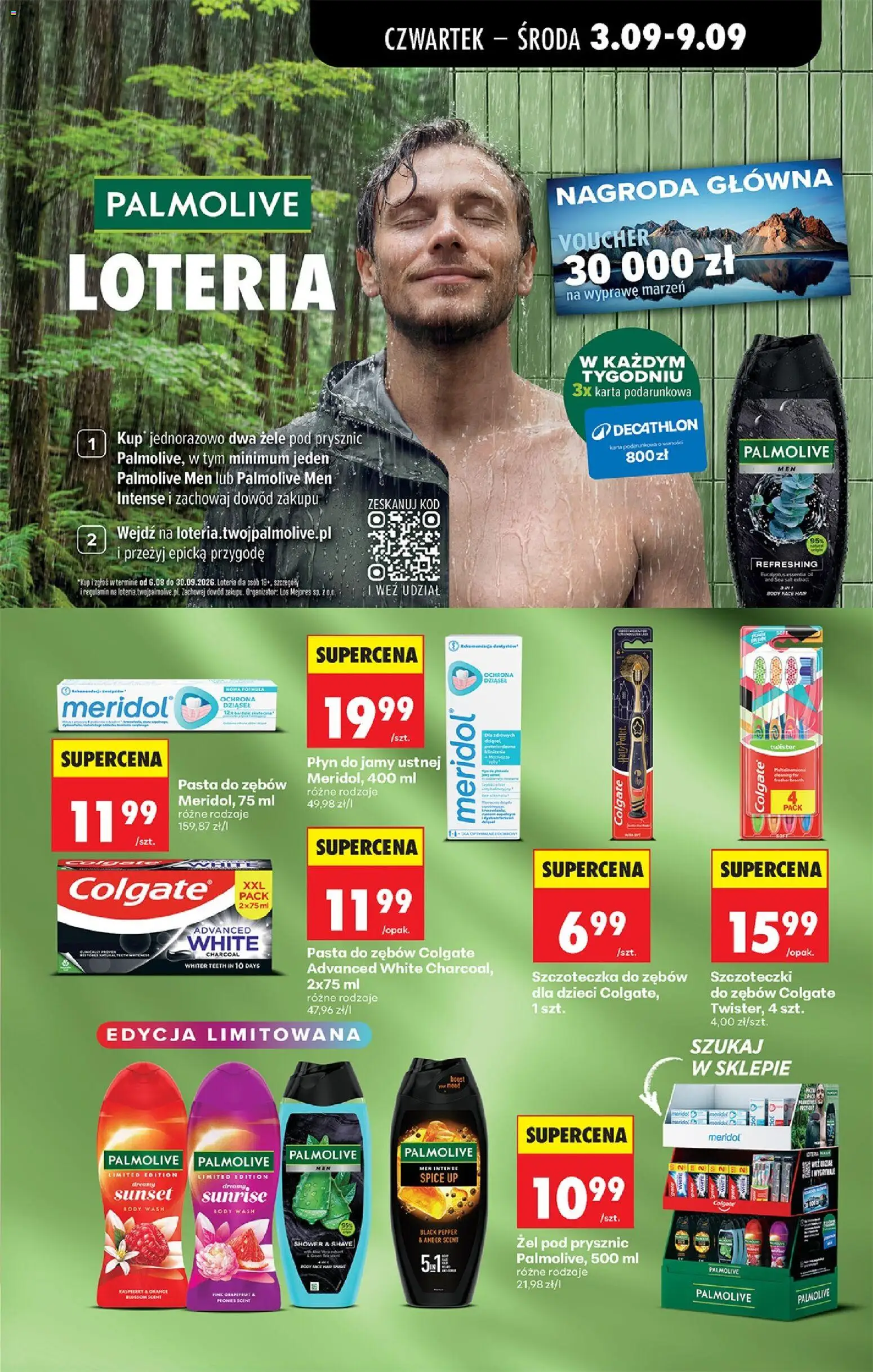 Biedronka Polsko leták - Codziennie niskie ceny od 03.09.2026 | Strana: 65 | Produkty: Meridol, Body