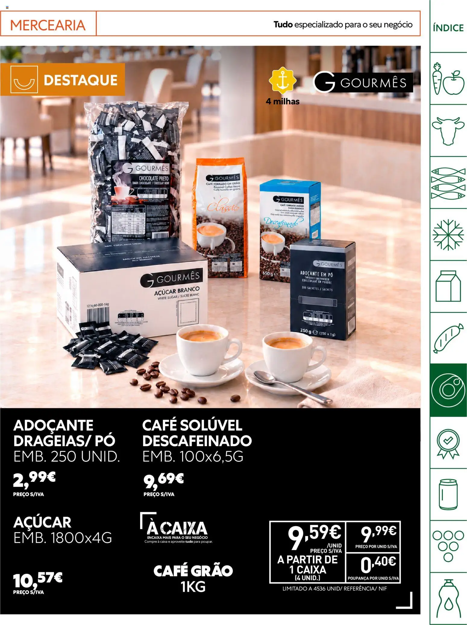 Recheio folheto Horeca Madeira │ válido de 06/10/2026 | Página: 17 | Produtos: Mercearia, Pó, Caixa, Adoçante