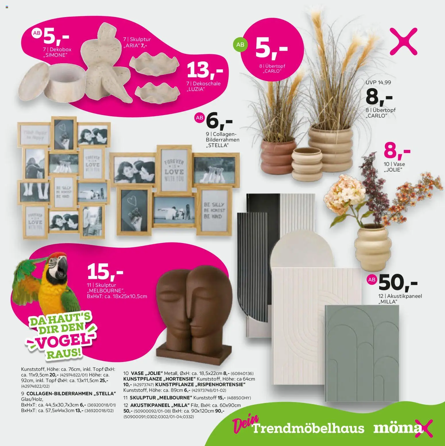 Mömax Prospekt – gültig ab 19.10.2026 | Seite: 13 | Produkte: Vase, Bilderrahmen