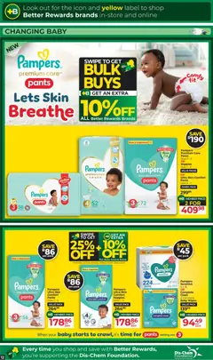Dis-Chem specials catalogue – valid from 12.05.2026 | Page: 2 | Products: Pants, Foundation, Nappies