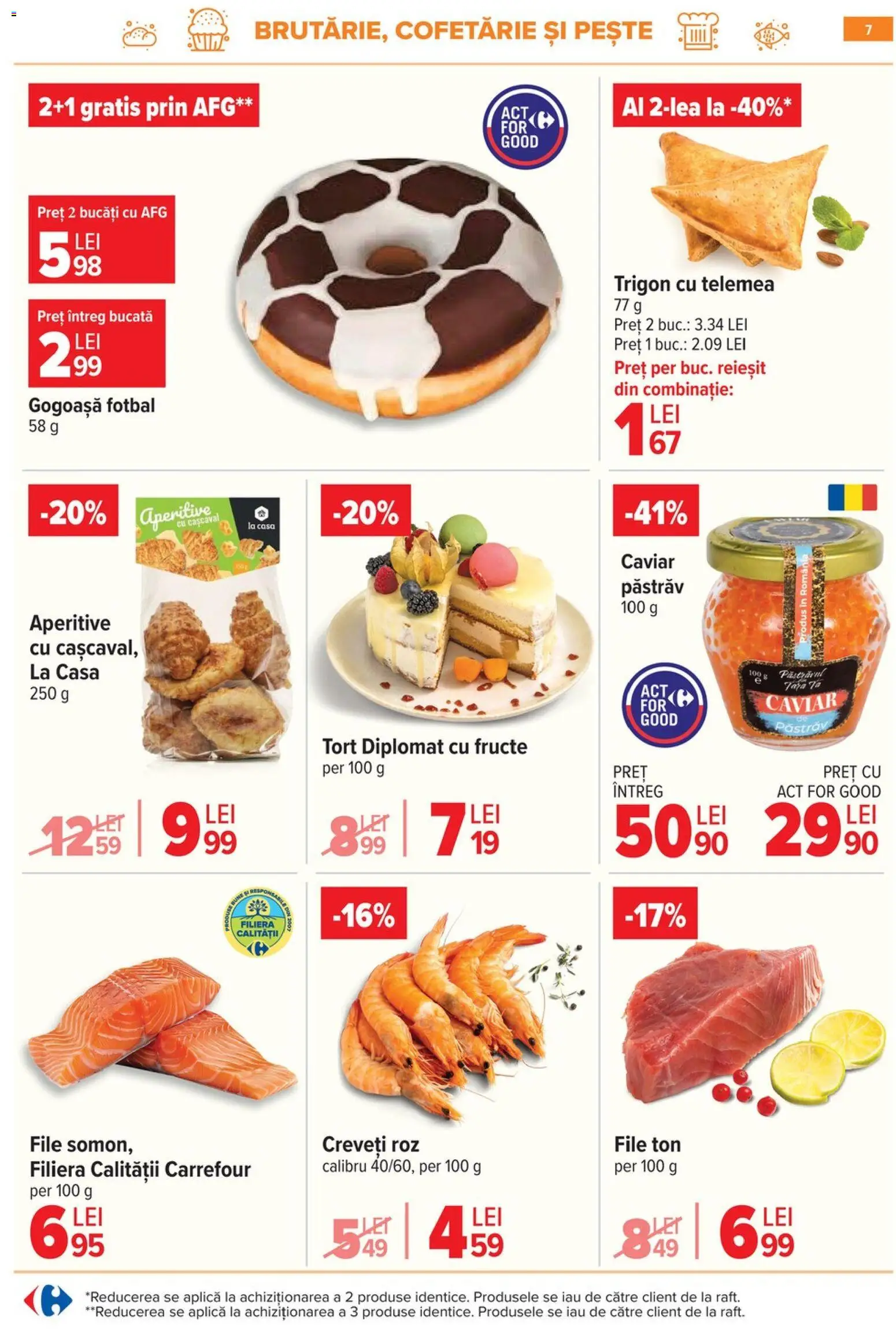 Noul catalog Carrefour – valabil de la 10.06.2026 | Pagină: 7 | Produse: Divan, Cașcaval, Pește, Fructe
