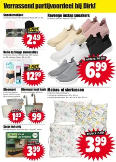 Dirk folder week 18 - Voorbeeld van een folder van Dirk, geldig van 29.04.2026 | Pagina: 30 | Producten: Sneakers, Matras