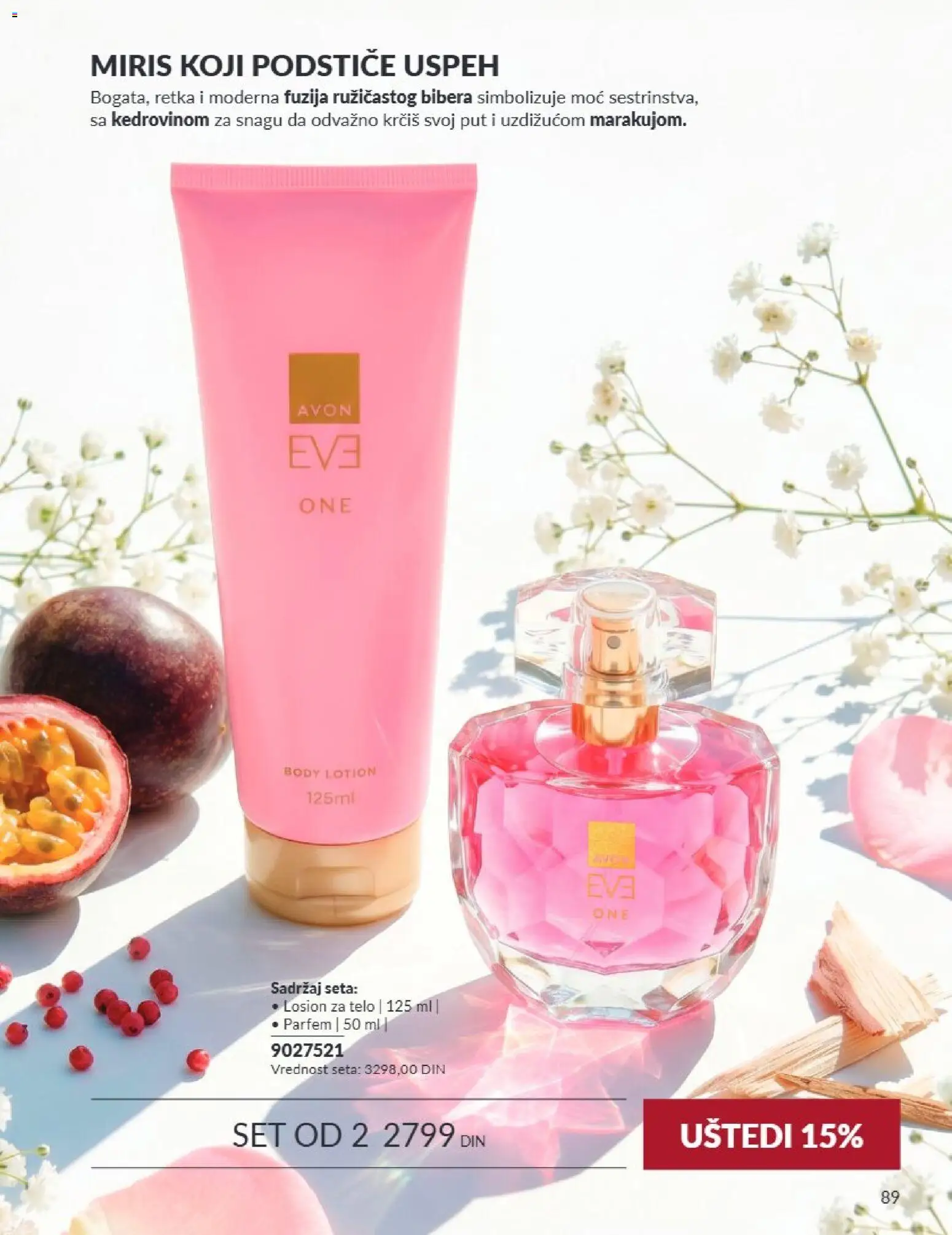 AVON katalog - važi od 01.09.2026 | Strana: 89 | Proizvode: Parfem, Losion za telo