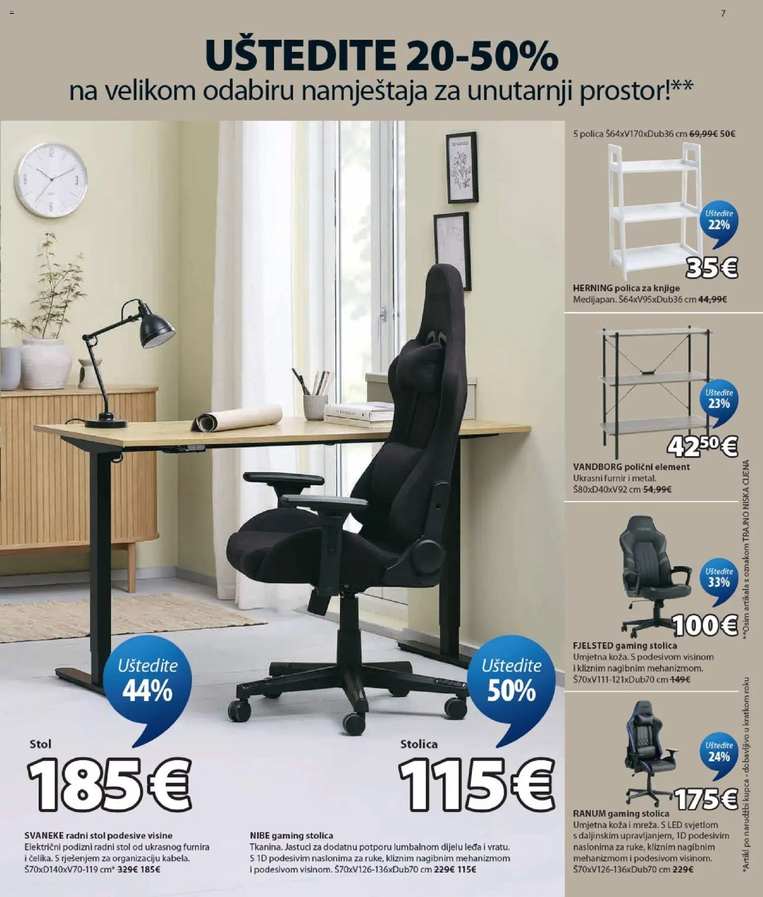 JYSK katalog | vrijedi od 26.08.2026 | Stranica: 7