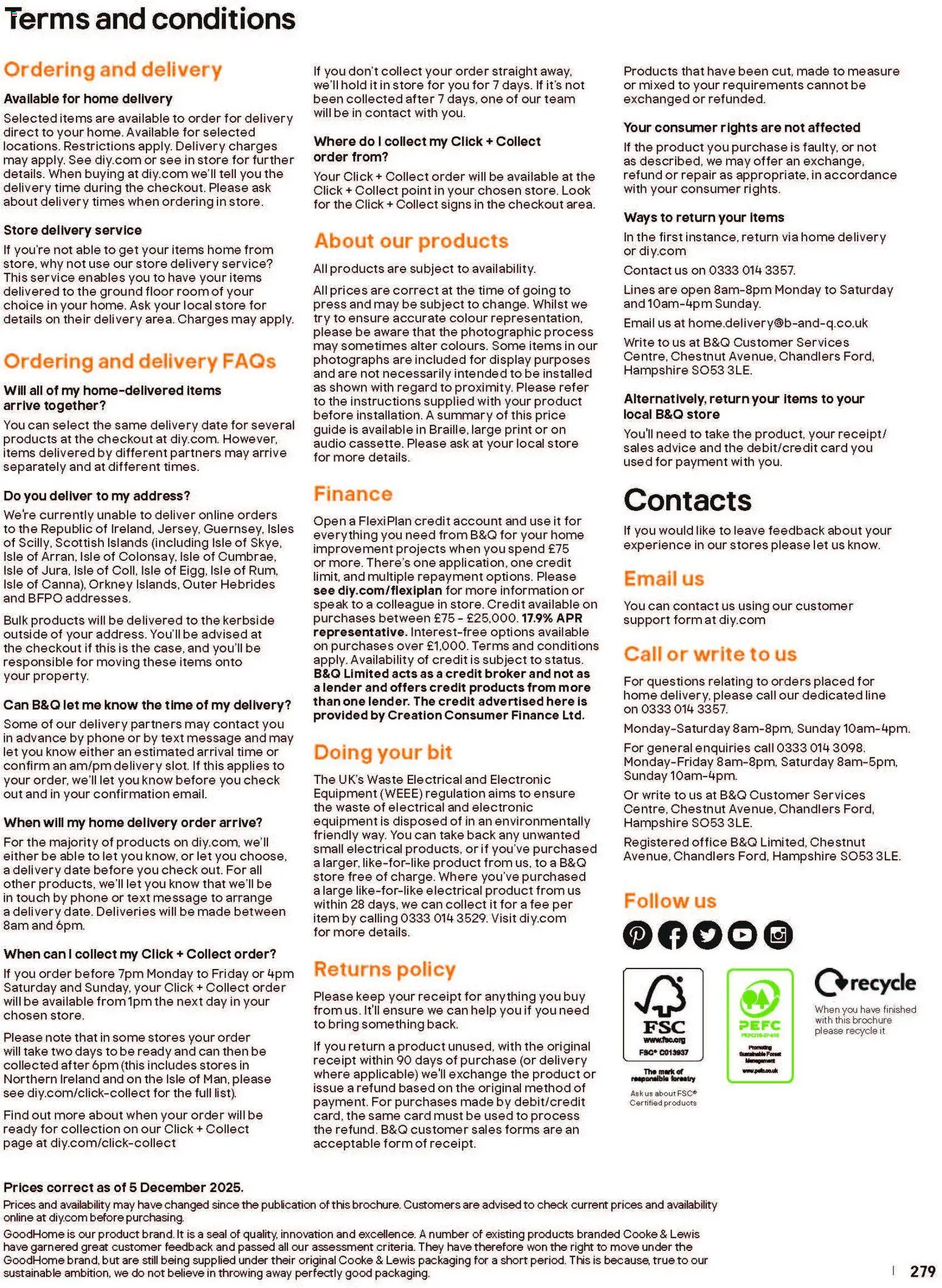 {H1} | Page: 279 | Products: Floor, Phone, Audio, Press