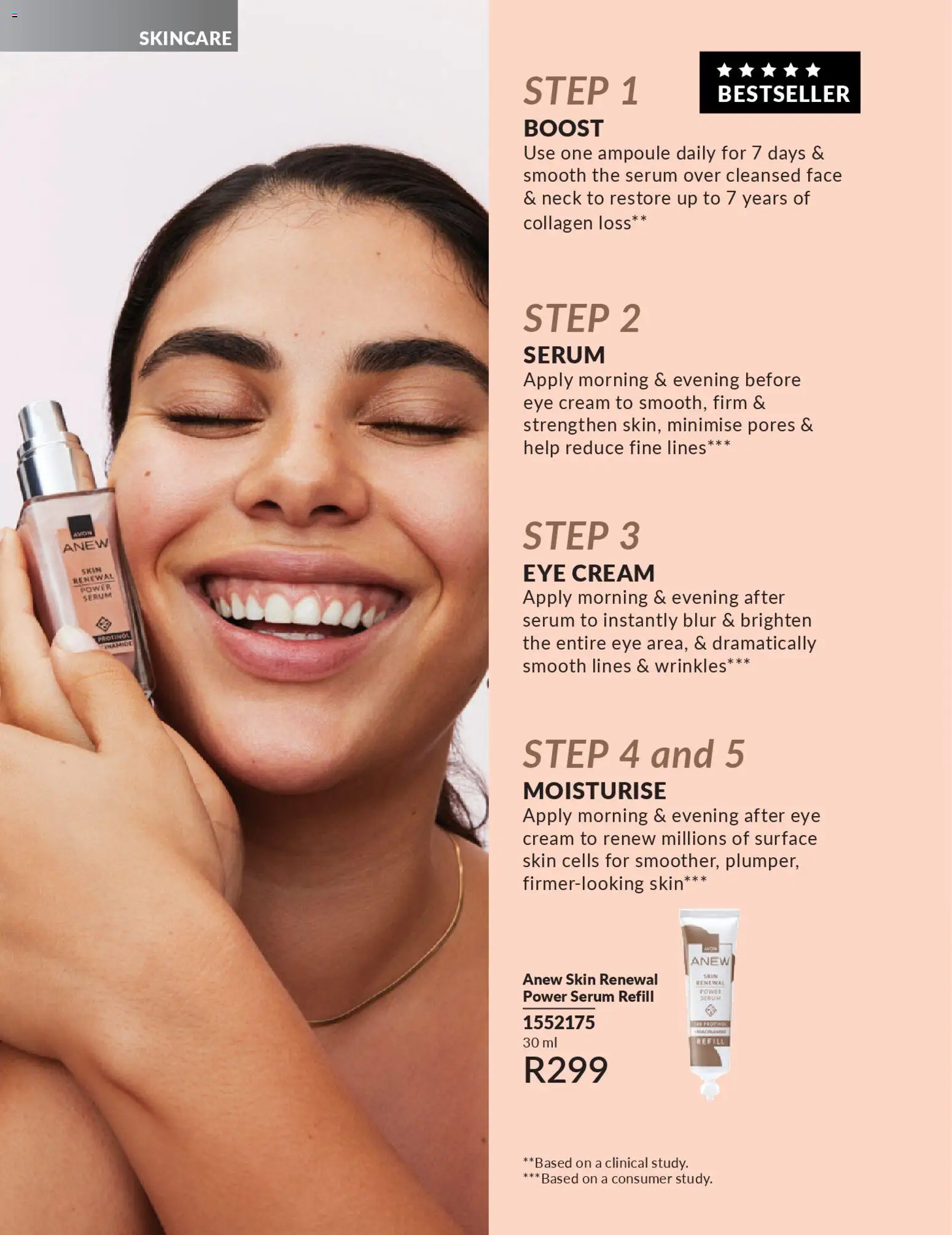 New Avon catalogue – valid from 01.04.2026 | Page: 32 | Products: Serum, Cream, Eye cream