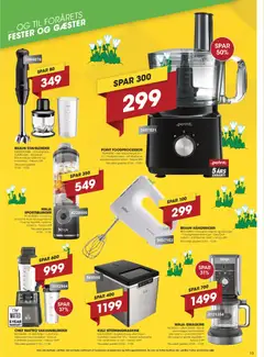 Punkt1 - Tilbudsavis gyldig fra 27.04.2026 | Side: 13 | Produkter: Is, Smoothie, Foodprocessor, Piskeris