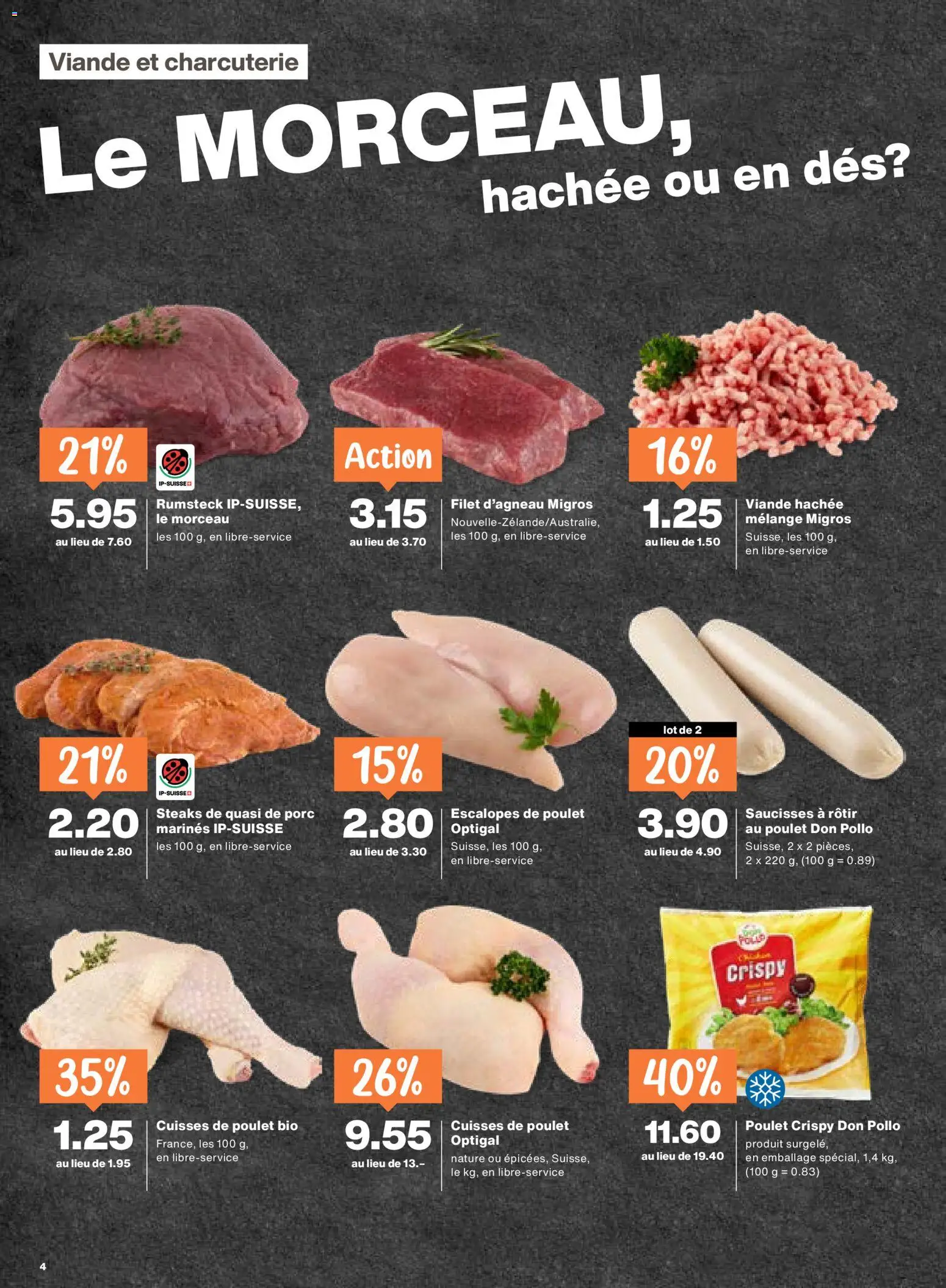 Migros aktionen FR – gültig ab 30.07.2026 | Seite: 4