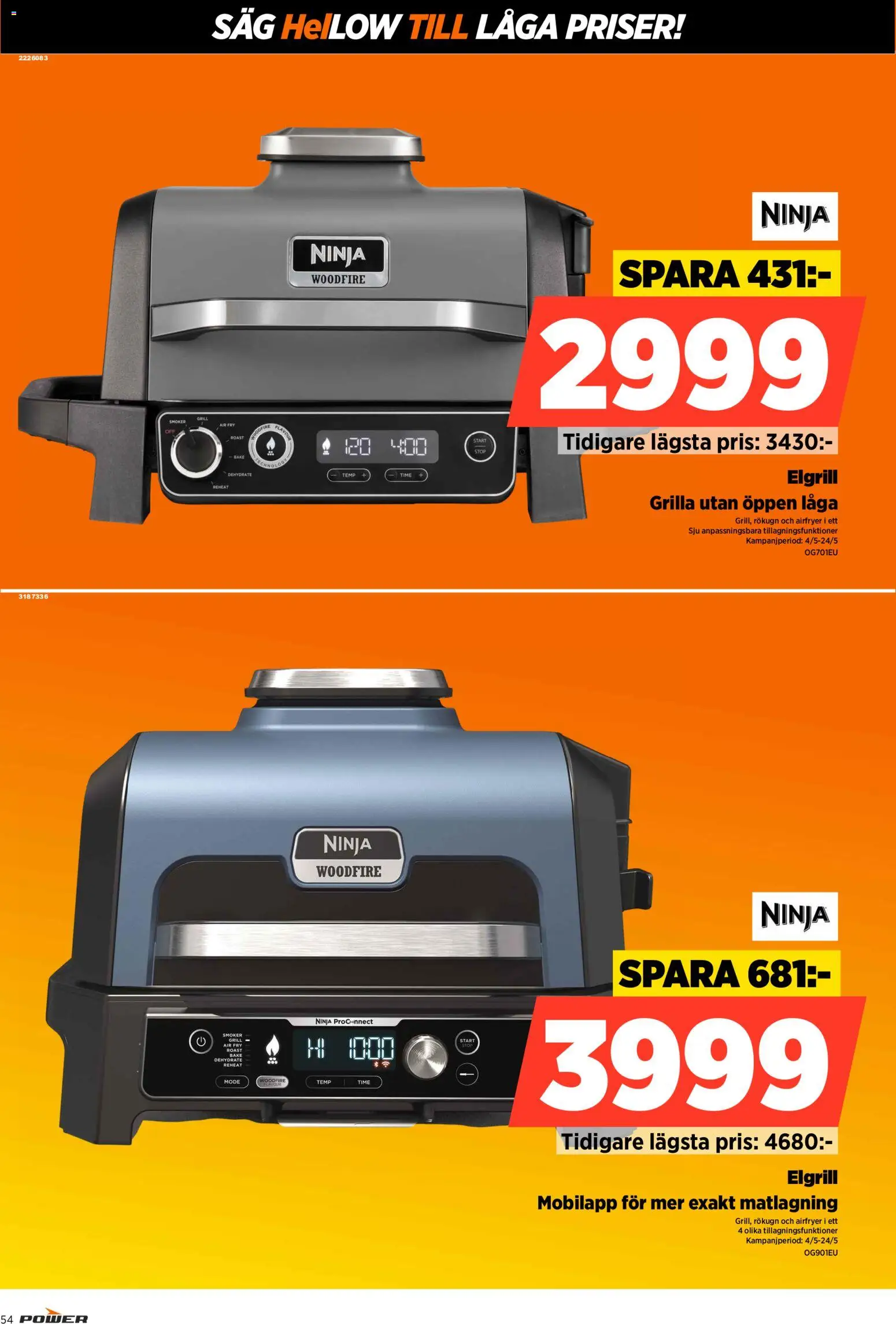 Power reklamblad aktuell från 04.05.2026 | Sida: 54