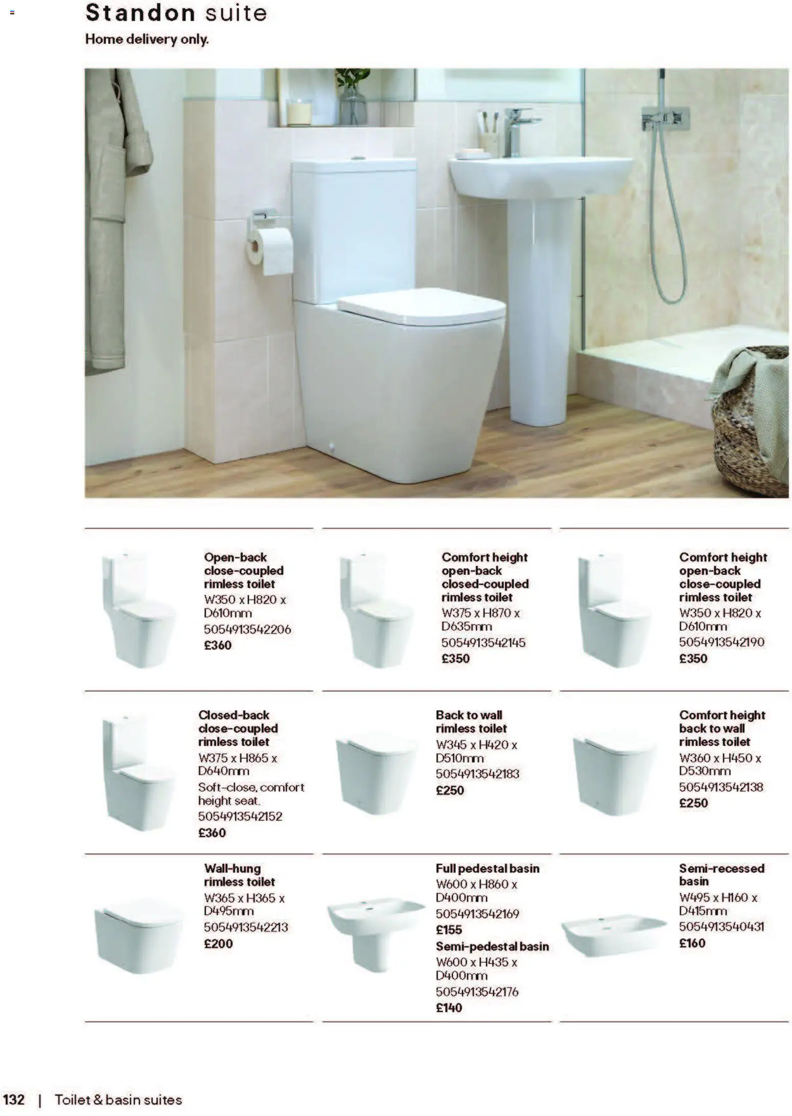 {H1} | Page: 132 | Products: Toilet