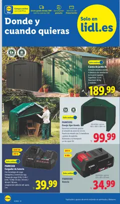 Vista previa Lidl folleto de bazar válido desde el 05/10/2026 | Página: 4