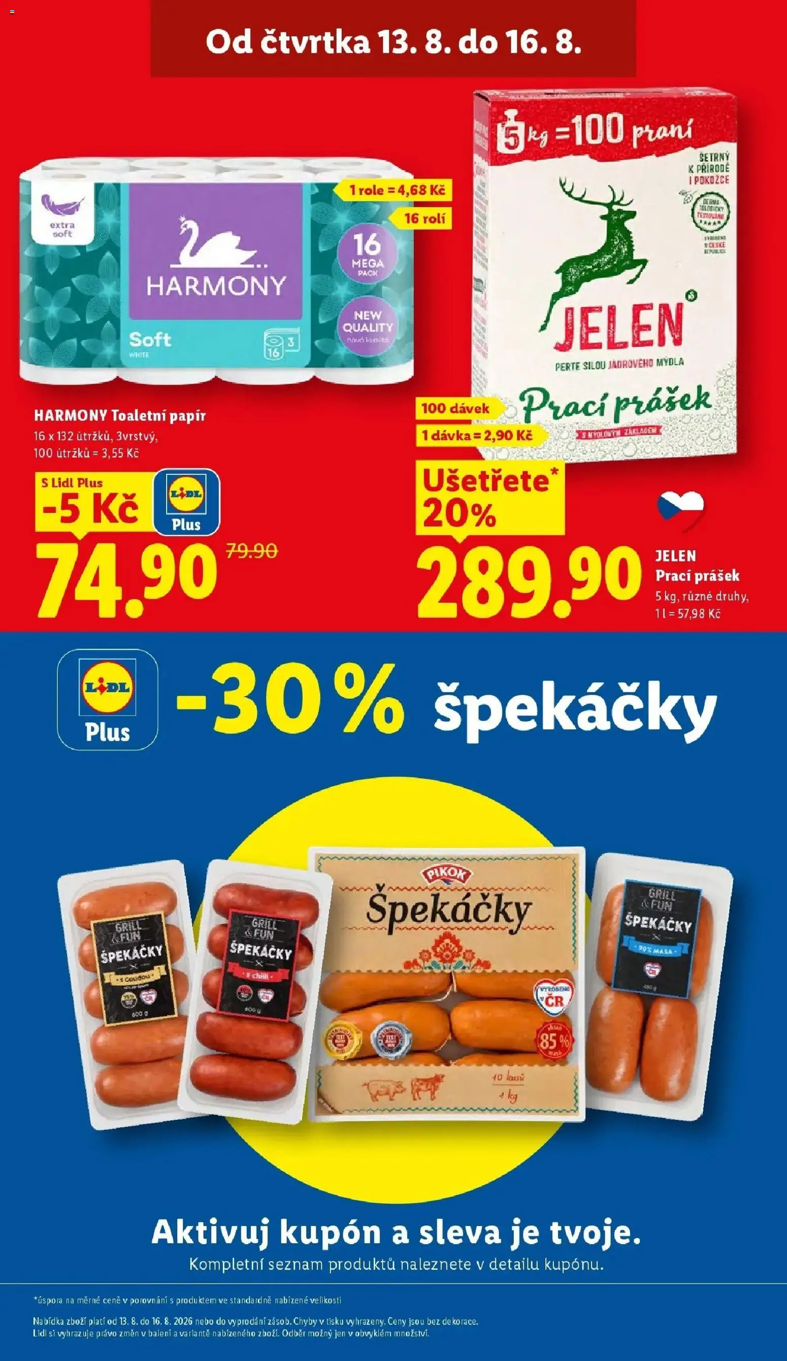 Lidl leták od 13.08.2026 - Nový akční leták | Strana: 3