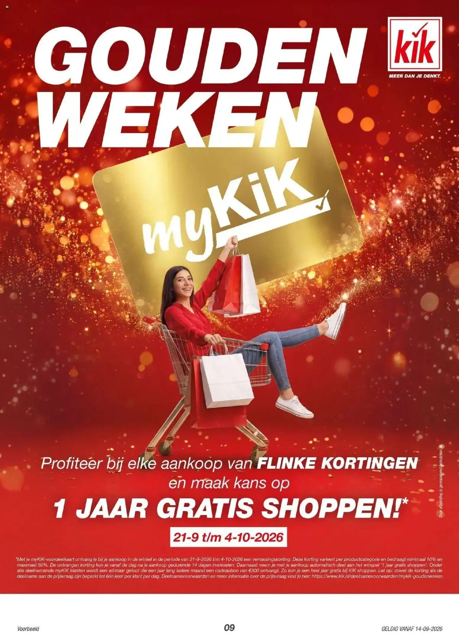 KiK folder vanaf 11-09-2026 || NIEUWE | Pagina: 9 | Producten: Cadeaubon