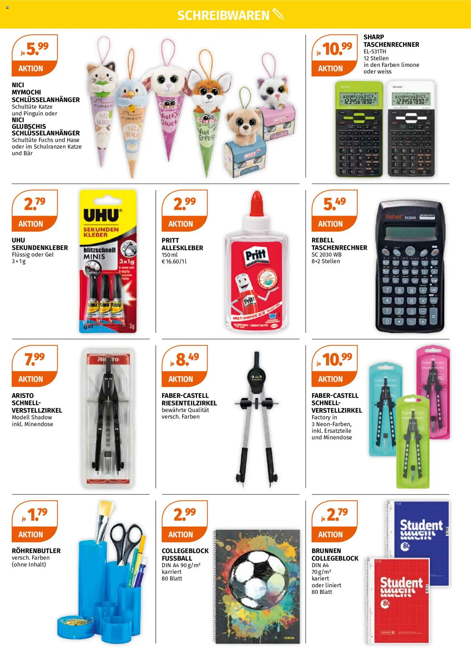 Müller Für den perfekten Schulstart gültig ab 29.06.2026 | Seite: 7 | Produkte: Taschenrechner