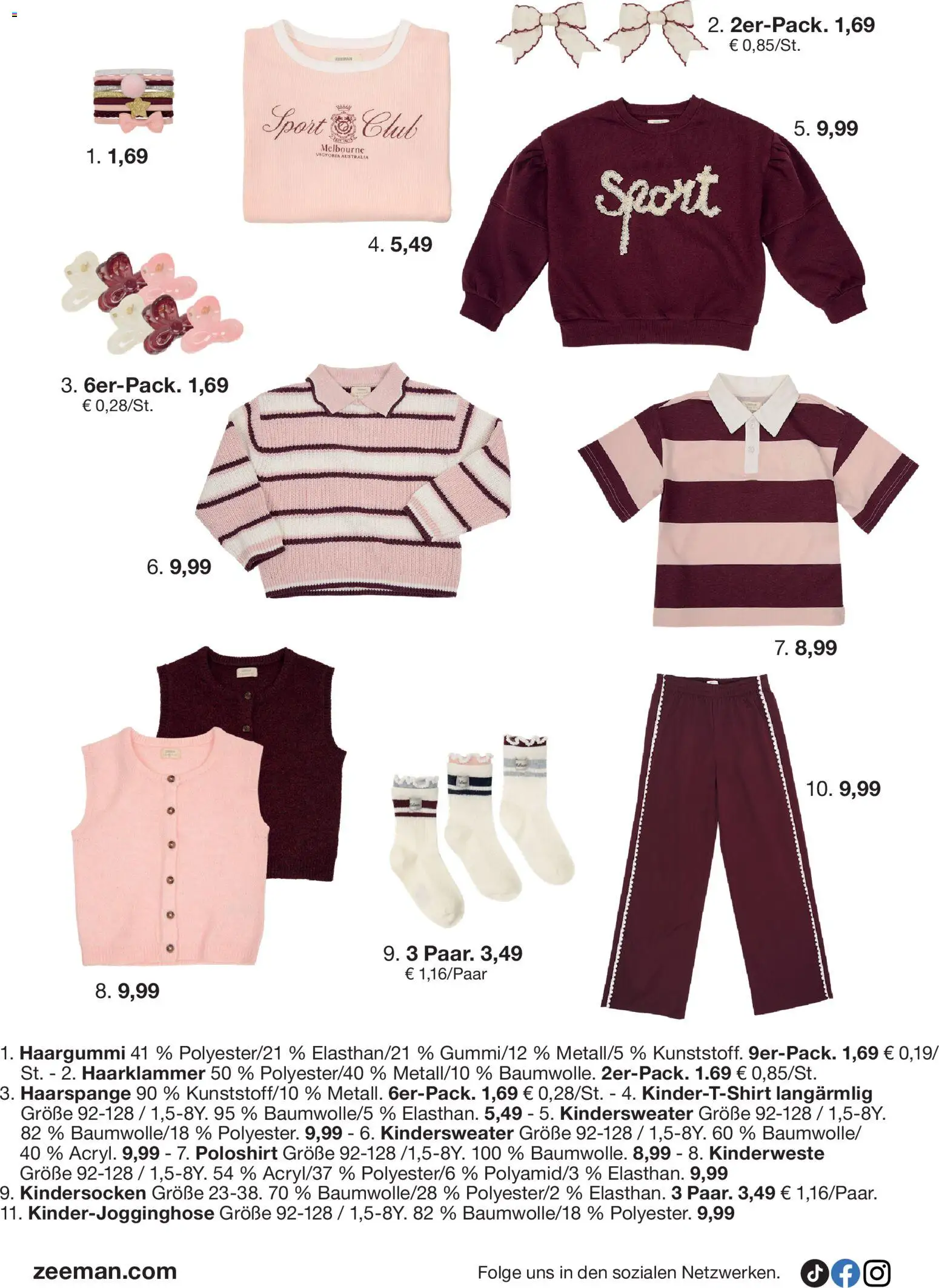 Zeeman Prospekt – gültig ab 05.09.2026 | Seite: 4 | Produkte: Poloshirt