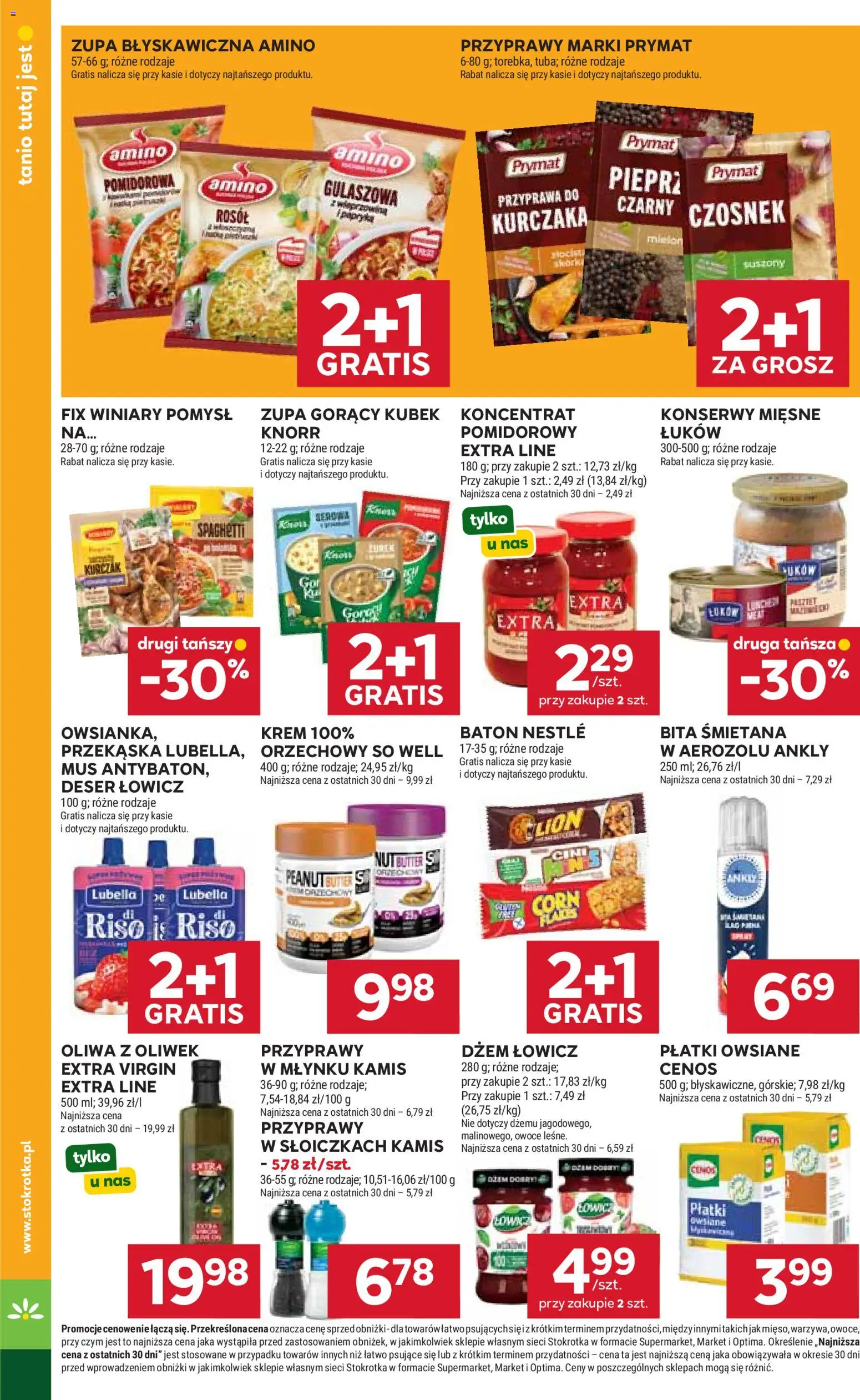 Stokrotka gazetka - Market od 28.05.2026 | Strona: 18 | Produkty: Czosnek, Płatki owsiane, Oliwa z oliwek, Owoce