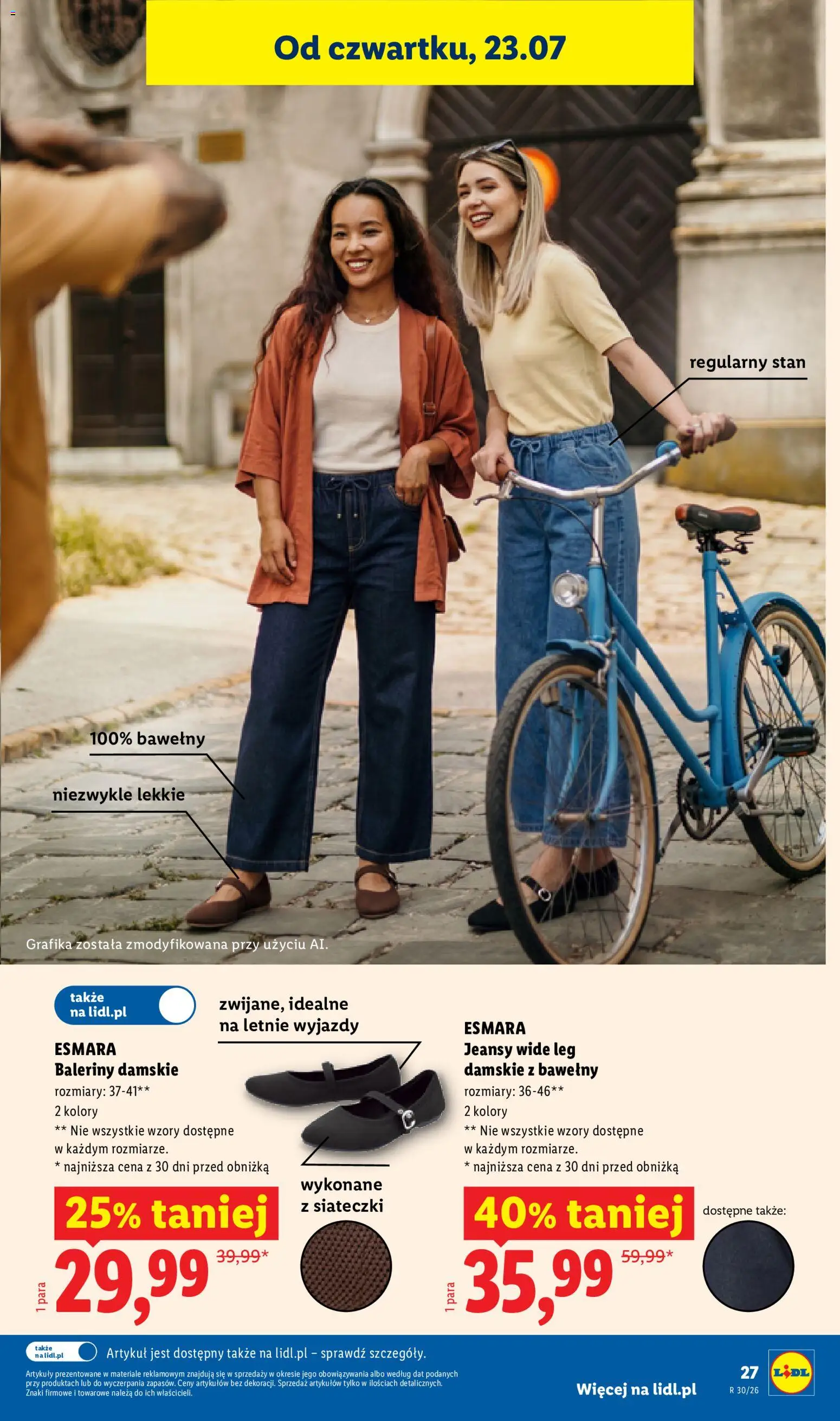 Lidl Katalog od 20.07.2026 | Strona: 35 | Produkty: Baleriny