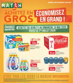 Match Supermarché - Prévisualisation de Match Supermarché Achetez en gros économisez en grand - Villerupt valide à partir de 12.05.2026