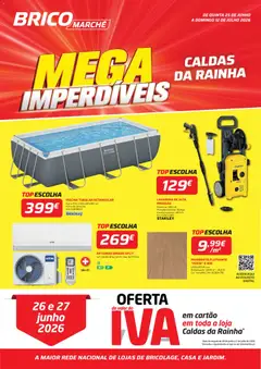 Pré-visualização BricoMarché - Mega Imperdíveis - Caldas da Rainha válido de 25/06/2026