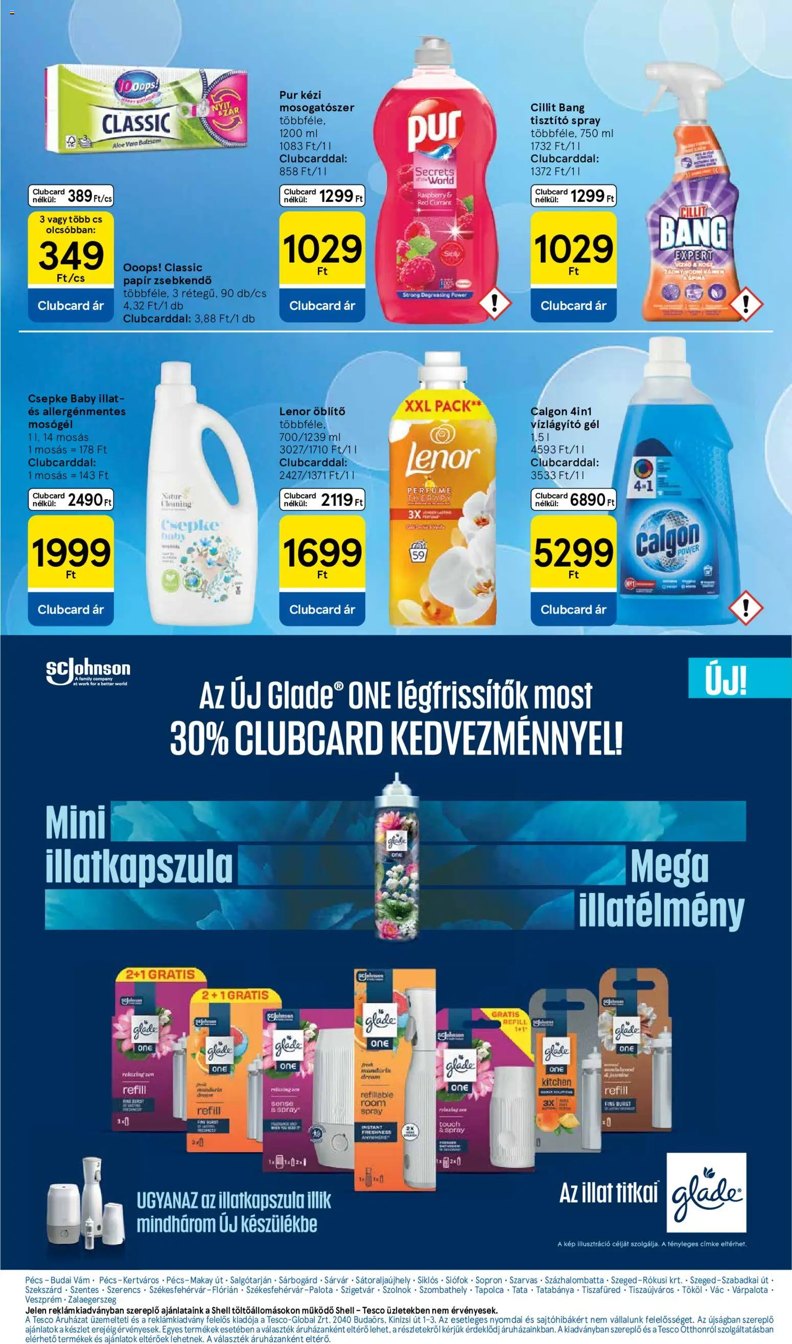 Tesco akciós ujság - amely érvényes a következő dátumtól: 2026.07.30. | Oldal: 25 | Termékek: Mosógél, Öblítő, Aloe vera, Mosogatószer