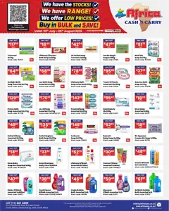 Africa Cash & Carry specials catalogue – valid from 30/07/2026 | Page: 8