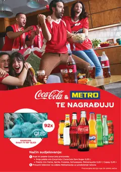 Metro Coca-Cola i Metro te nagrađuju - Pregled kataloga iz trgovine Metro, vrijedi od 12.05.2026
